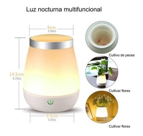 Florero Creativo Luz De Noche