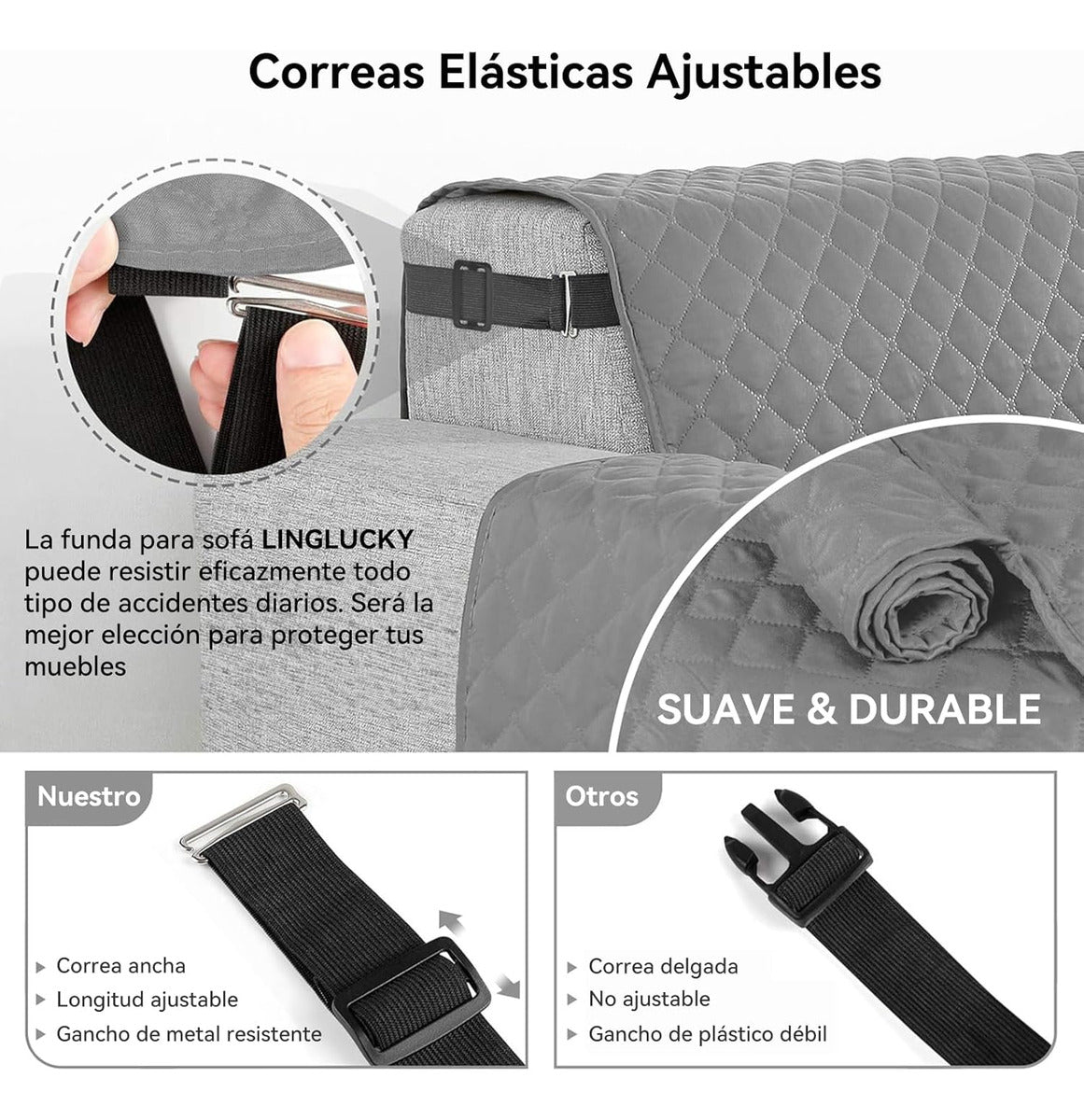 Protector Cubre Funda De Sofá Sillón Impermeable