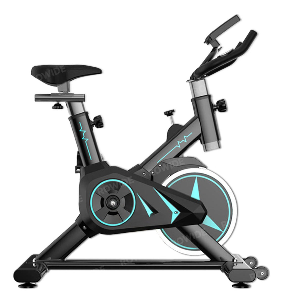 Rowide® Bicicleta Ejercicio Grande Fija Deportiva Spinning