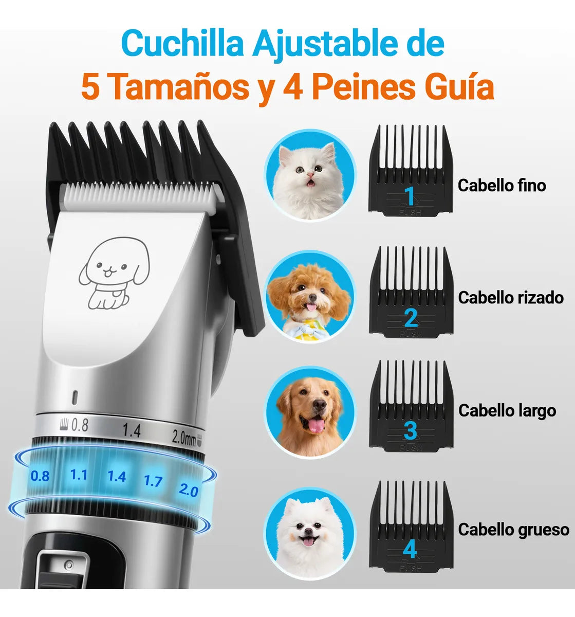 Maquina Para Cortar Pelo Rasuradoras Para Mascotas Y Perros