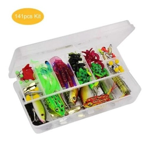 141 Piezas De Kit De Accesorios De Pesca Cebo  Cebo