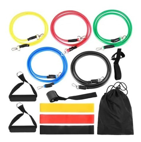 14 Piezas De Elástico For Entrenamiento De Resistencia