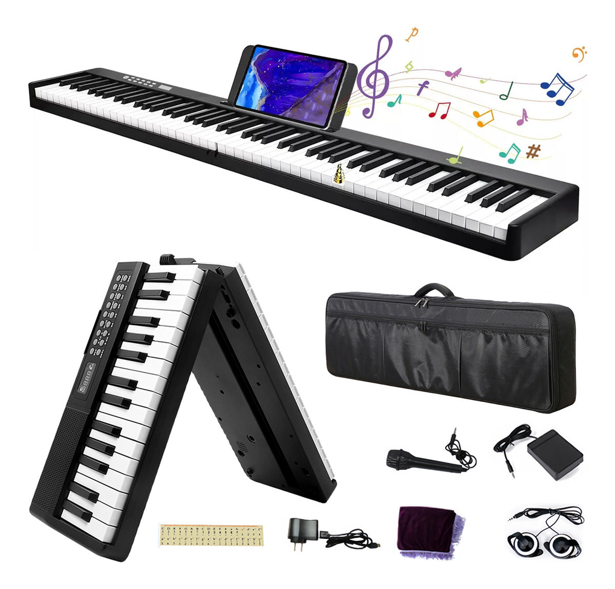 Teclado Musical Piano De 61 Teclas Electronico