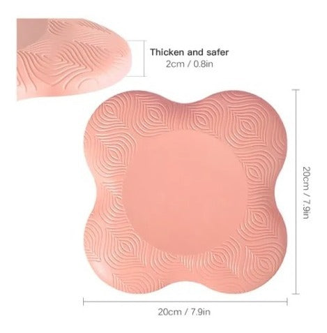 Rodilleras Yoga Alfombra Tapizada Gruesa