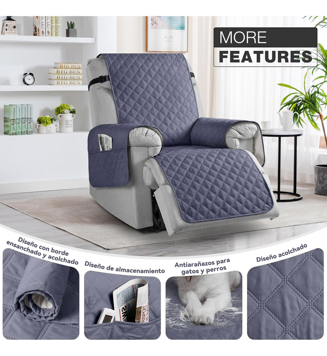 Protector Cubre Funda De Sofá Sillón Impermeable