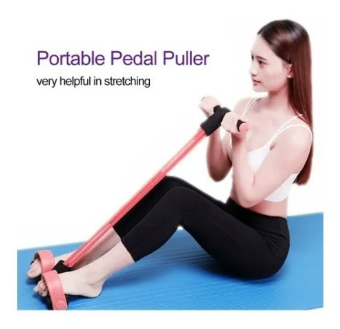 Equipo De Entrenamiento De Fitness Con 4 Tubos