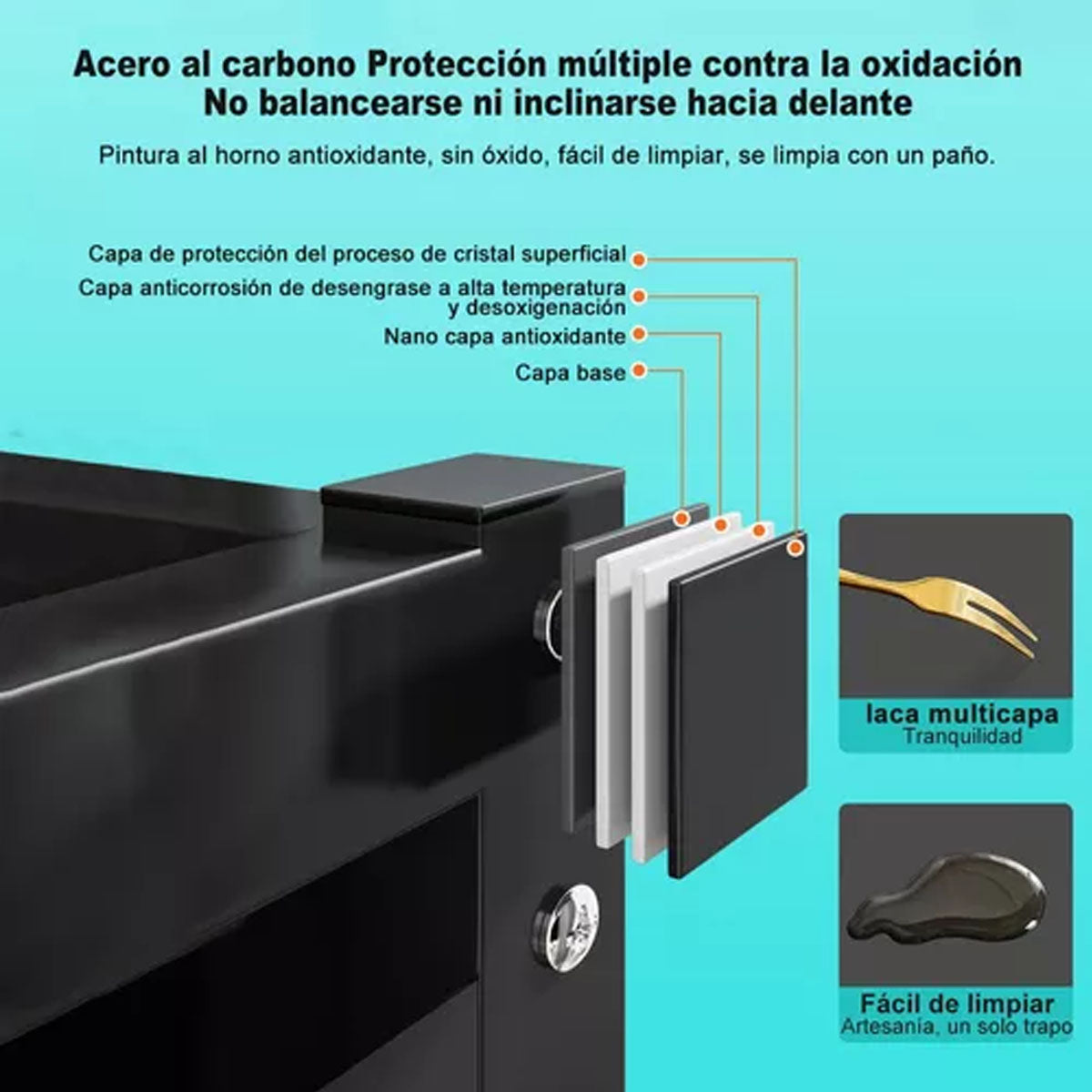 Linglucky Escurridores Linglucky Black