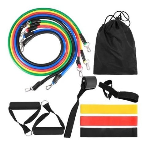 14 Piezas De Elástico For Entrenamiento De Resistencia