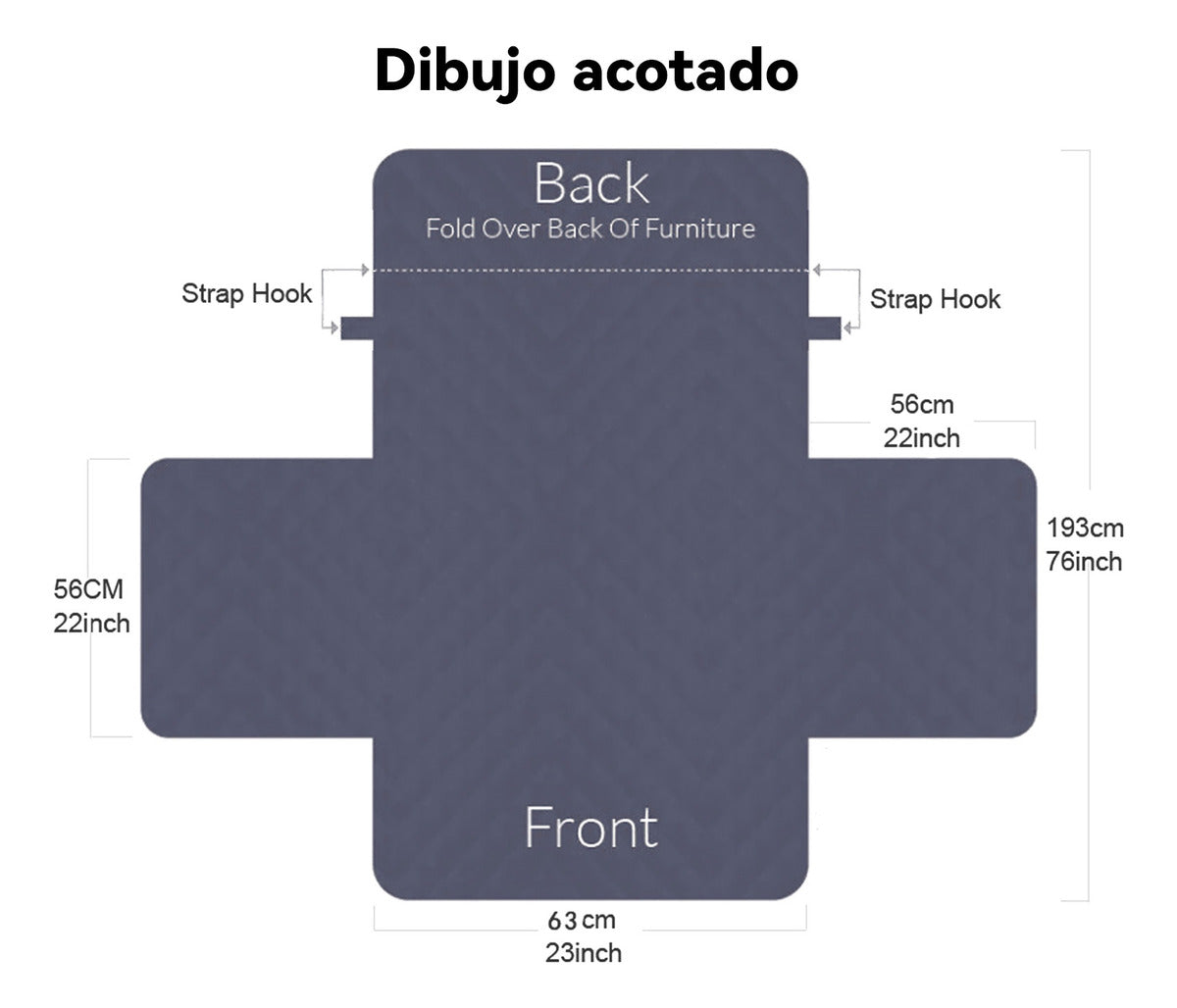 Protector Cubre Funda De Sofá Sillón Impermeable