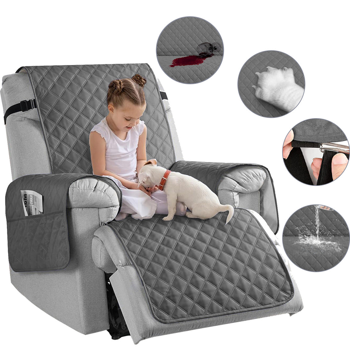 Protector Cubre Funda De Sofá Sillón Impermeable