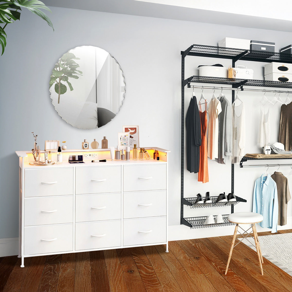 Cómoda Cajonera Mueblana, 3 Cajones, Madera, 60x23.5x80cm