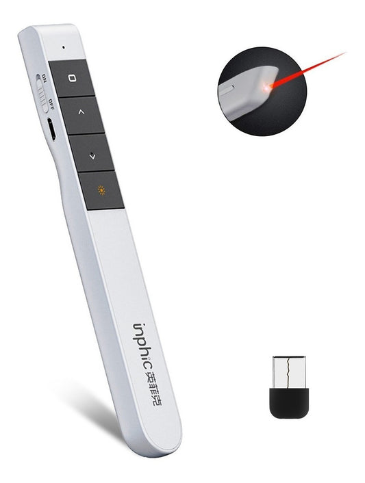 Estrella Recargable Laser White