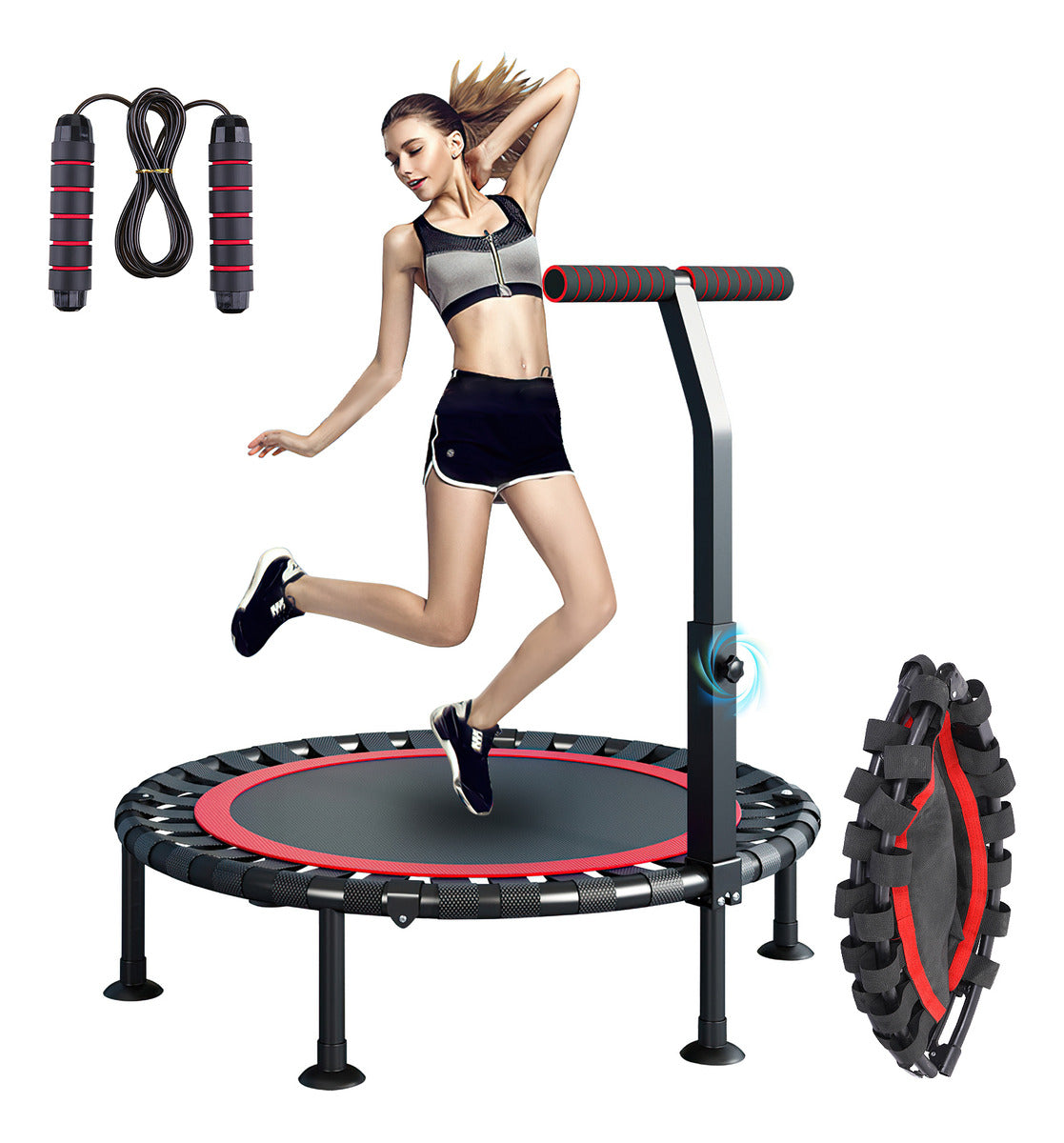 Trampolín Brincolín Para Aeróbicos Fitness Ejercicio Jumping