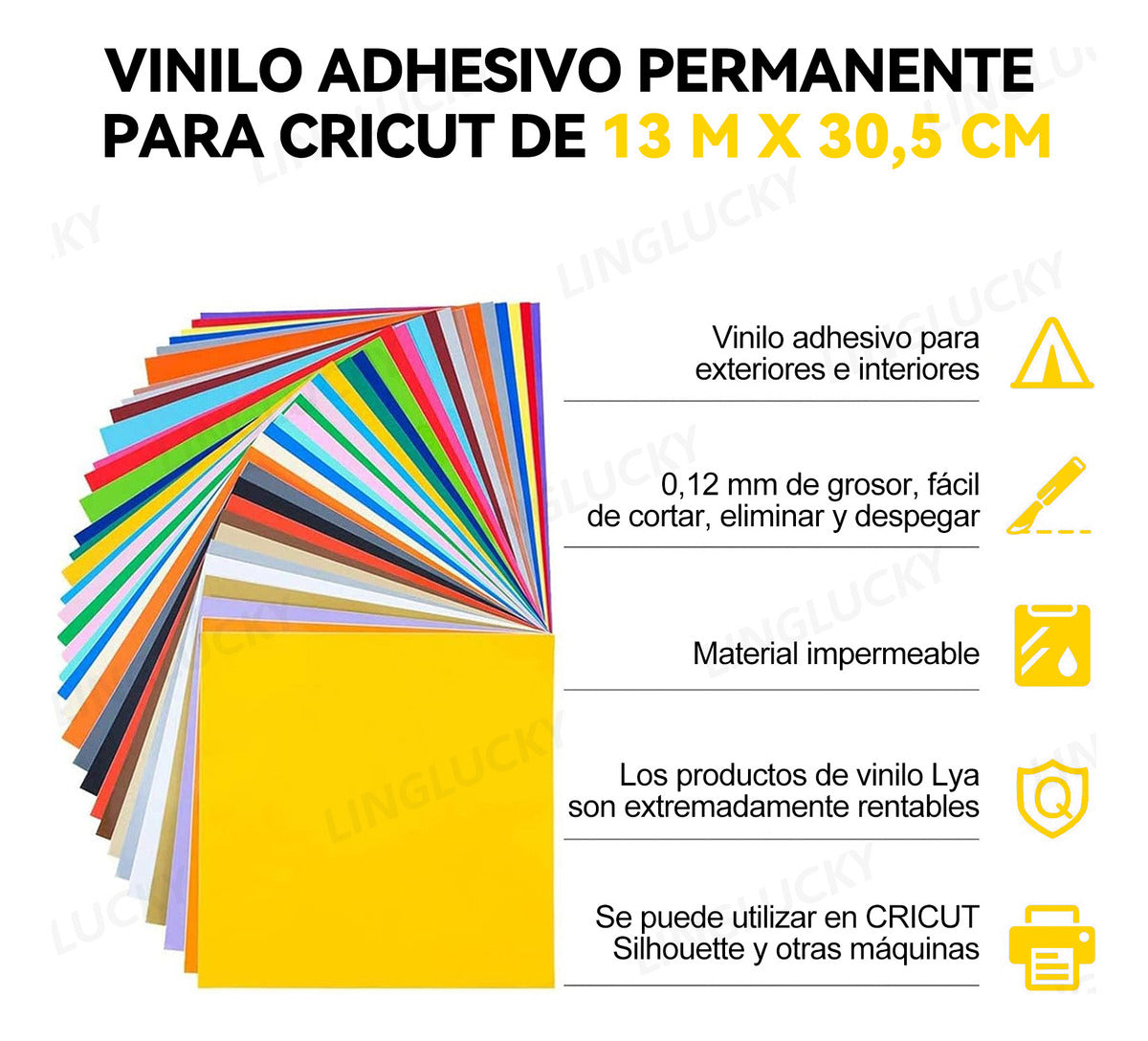 Vinil Adhesivo Para Cameo Silhouette Cricut Metal