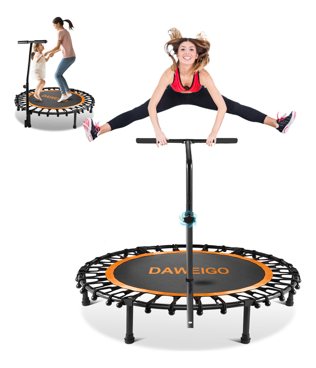 Trampolin Fitness 50in Aerobicos Ejercicio Con Agarradera