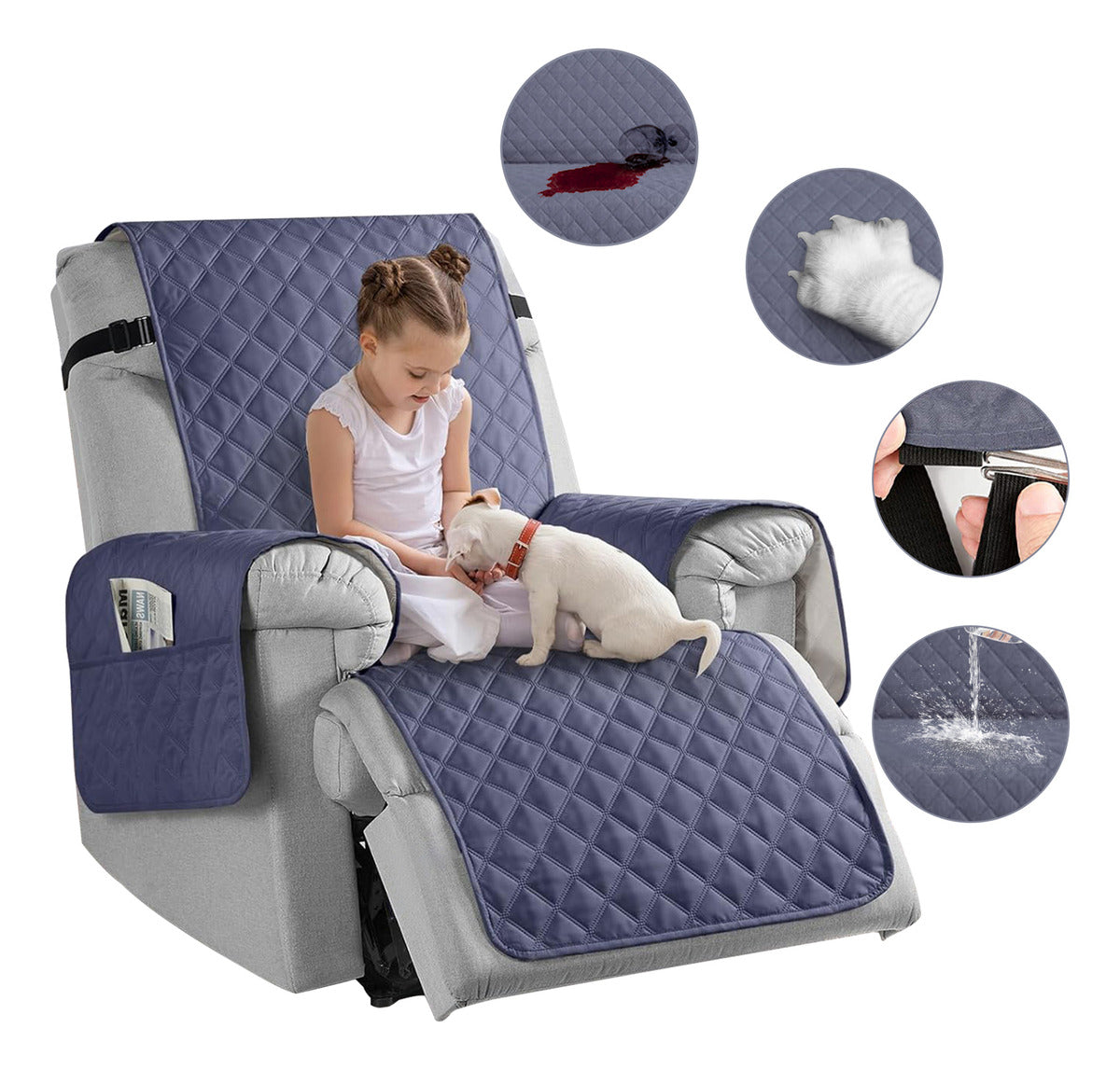 Protector Cubre Funda De Sofá Sillón Impermeable