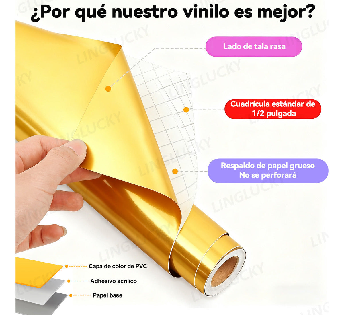 Vinil Adhesivo Para Cameo Silhouette Cricut Metal