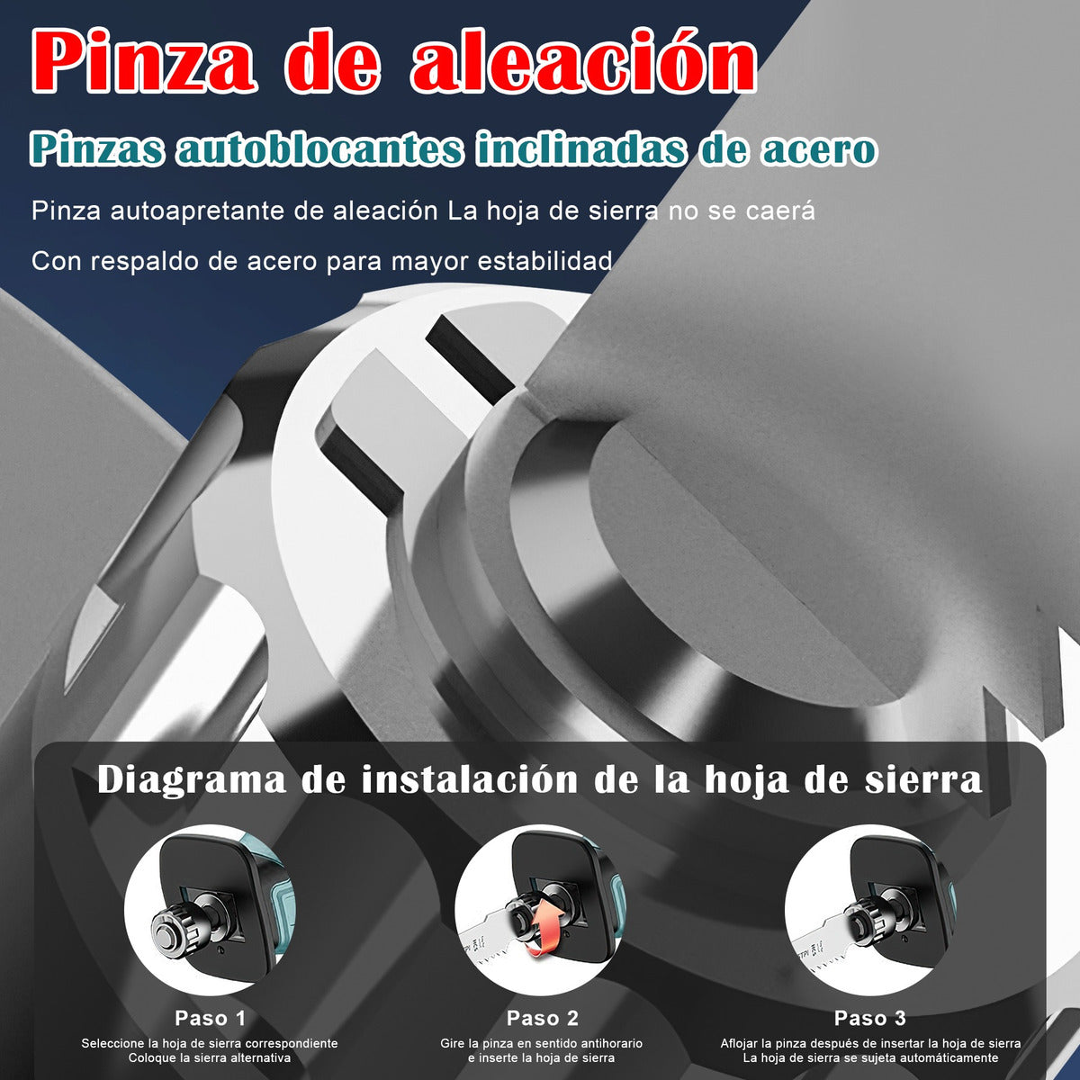 Sierra Eléctrica Recíproca Sable Inalámbrica Con 2 Baterías