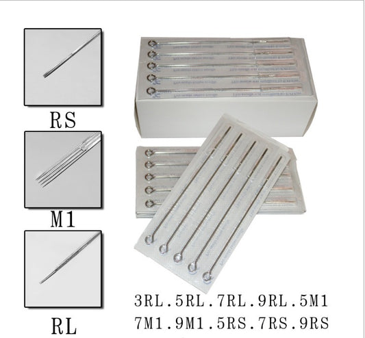 Aguja De Tatuaje 3rl 5rl 7rl 9rl 5m1 7m1 9m1 5rs 7rs 9rs