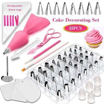 Kit De Decoración De Pasteles/83piezas