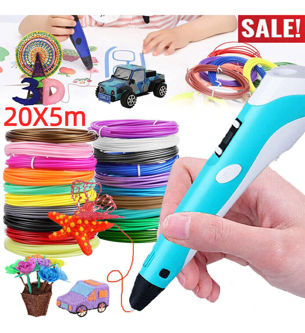 Alta Temp Pluma 3d Impresora Con Filamento Pla Regalo Niño