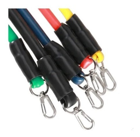 14 Piezas De Elástico For Entrenamiento De Resistencia