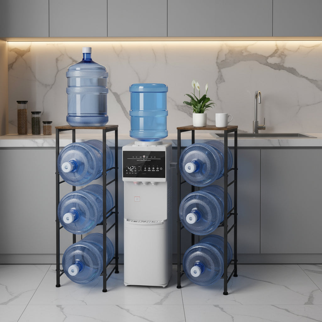 Soporte De Hervidor De Agua Extraíble De Metal De 3 Capas