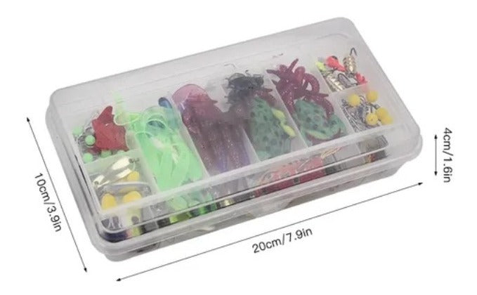 141 Piezas De Kit De Accesorios De Pesca Cebo  Cebo