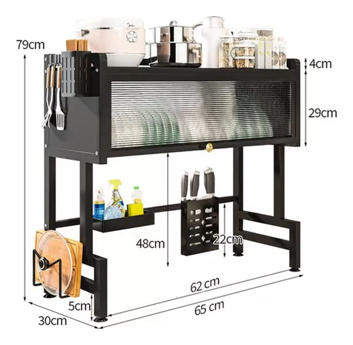 Linglucky Escurridores Linglucky Black