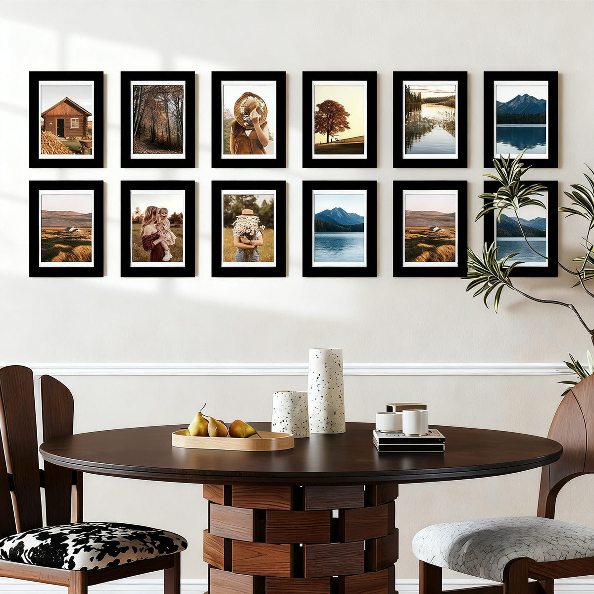 12 Piezas Marco De Fotos Marcos Cuadros Decorativos Retrato
