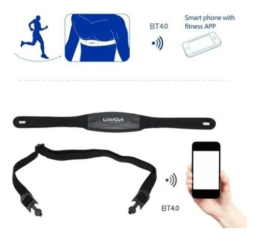 Pulsómetro Inalámbrico Para Ejercicio Pecho Ultradelgado