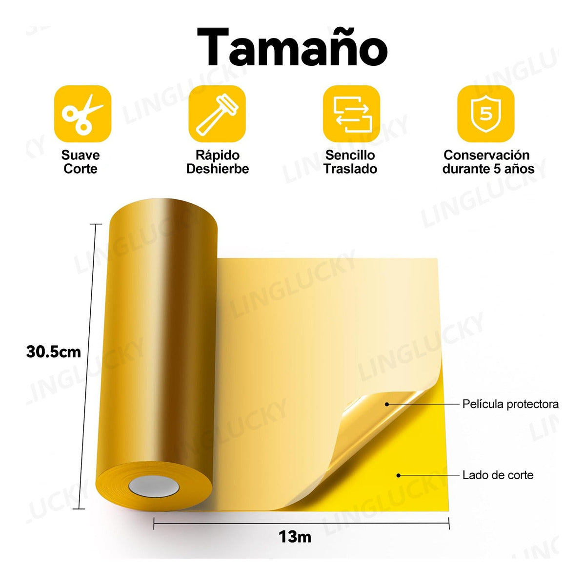 Vinil Adhesivo Para Cameo Silhouette Cricut Metal