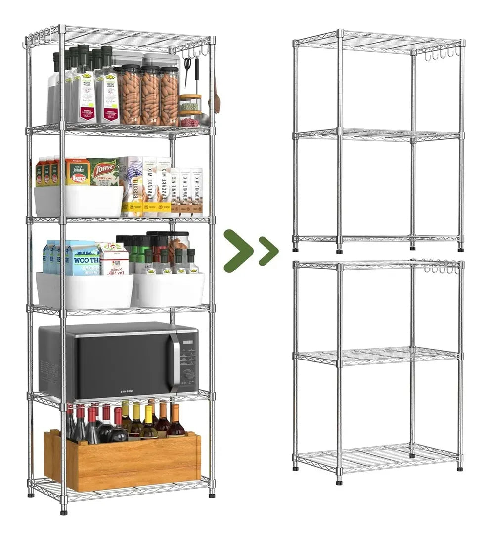 Estante Anaquel Rack Repisas 6 Niveles Metalico