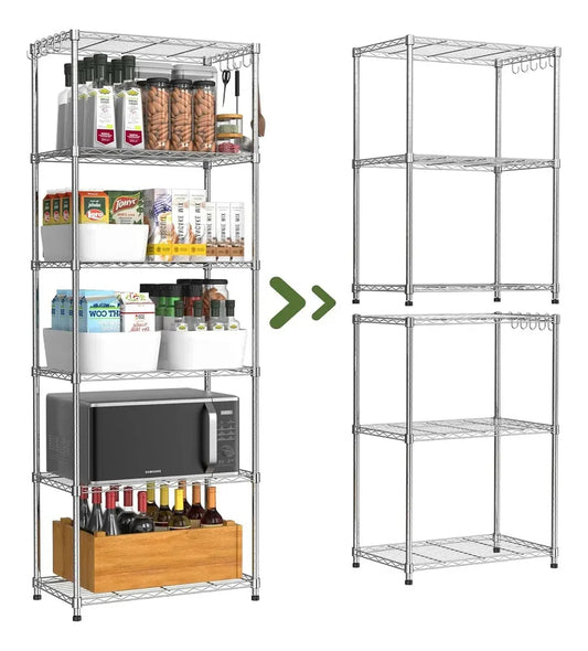 Estante Anaquel Rack Repisas 6 Niveles Metalico