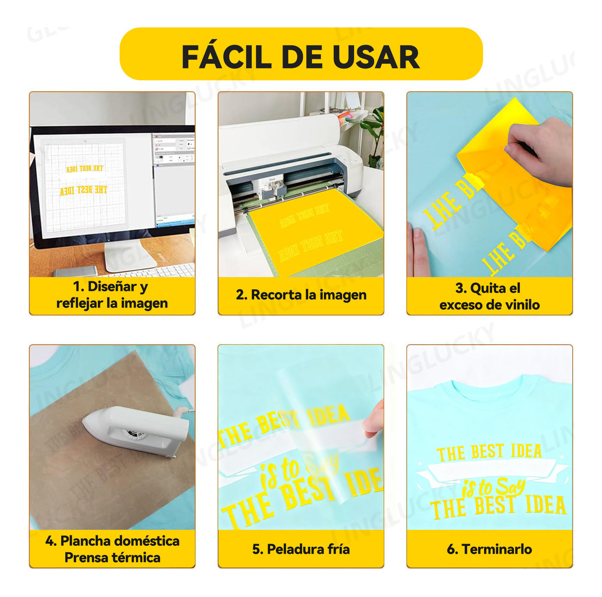 Vinil Adhesivo Para Cameo Silhouette Cricut Metal