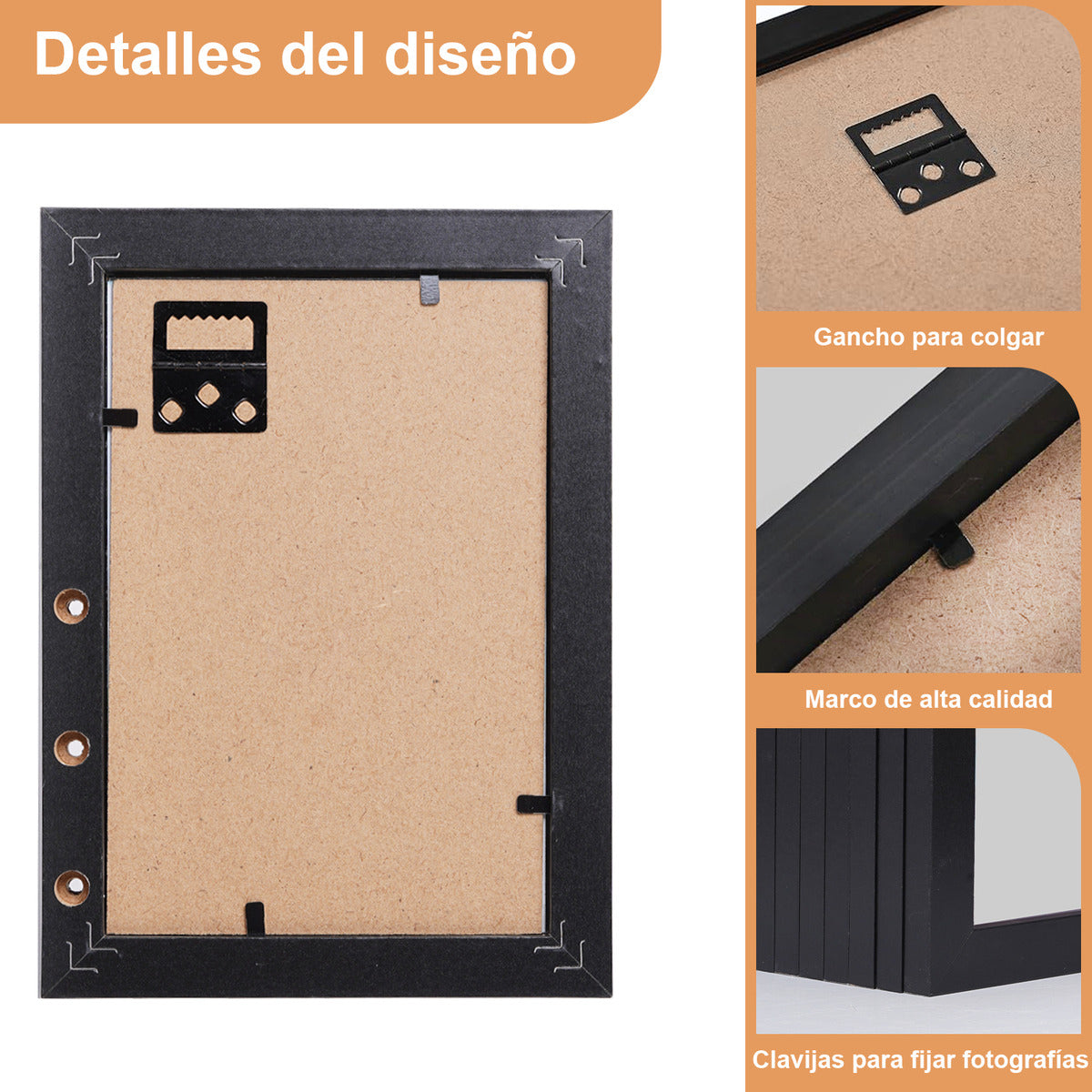 12 Piezas Marco De Fotos Marcos Cuadros Decorativos Retrato