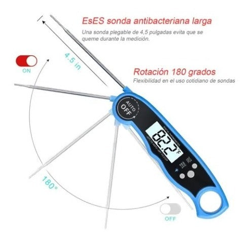 Termometro Digital Cocina Alimentos Carne
