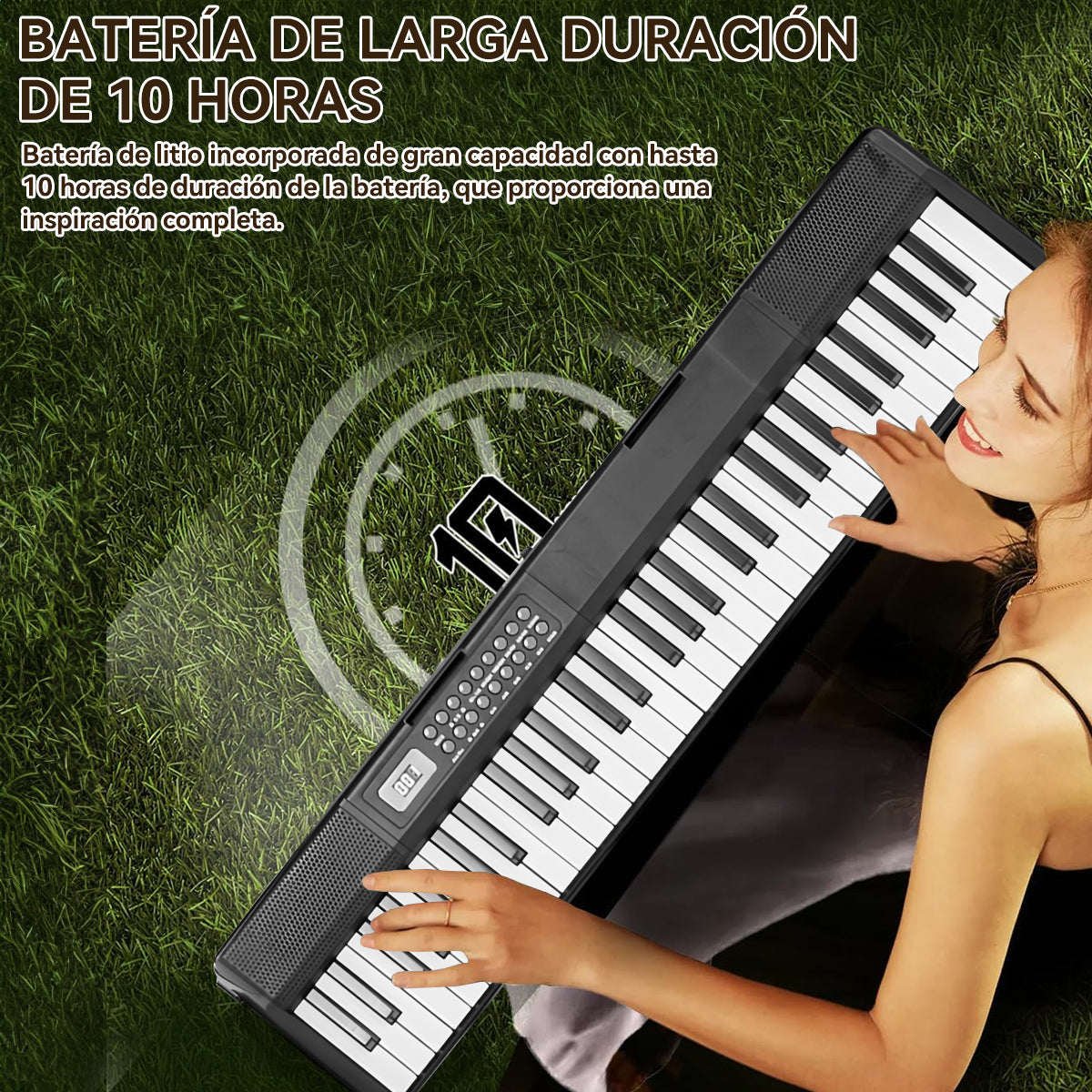 Teclado Musical Piano De 61 Teclas Electronico