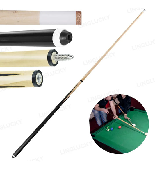 1 Tacos Billar De Maple Palos Snooker Desarmable Professiona