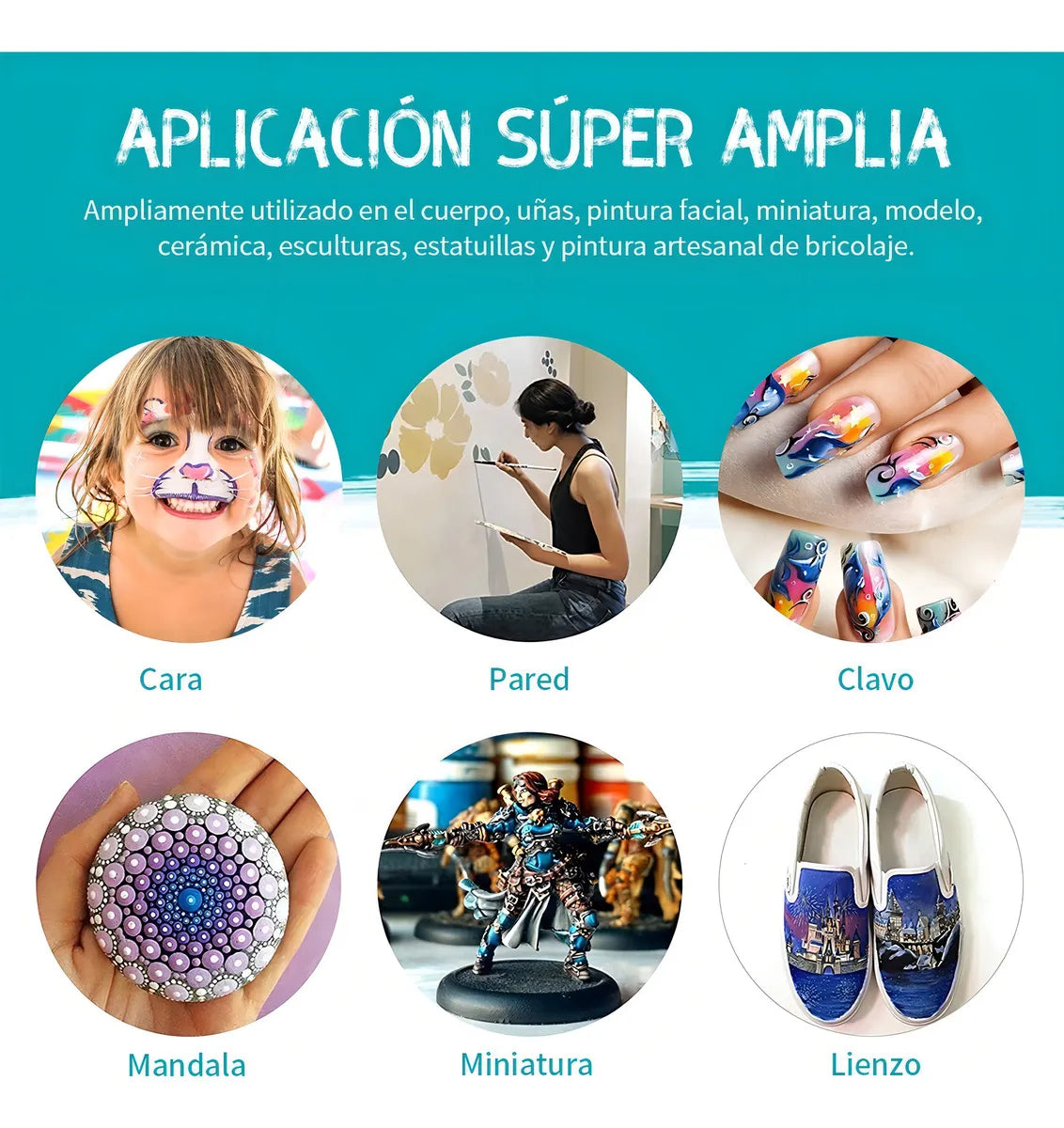 Juego De 24 Pinceles Zhu Ting Para Acuarelas Hechos De Nailon