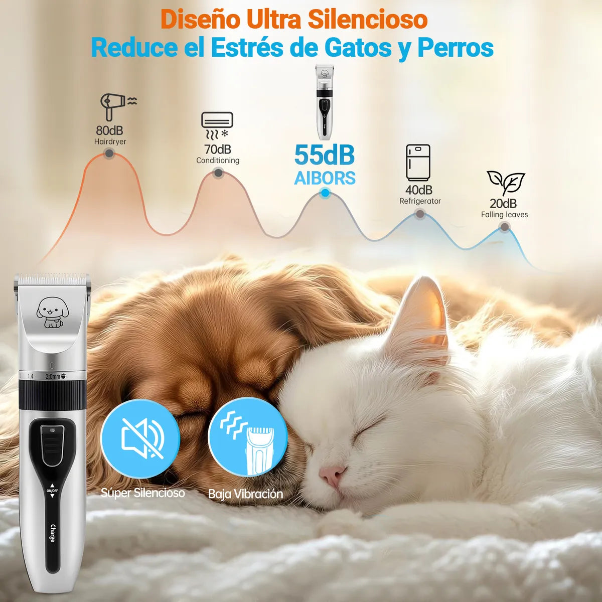 Maquina Para Cortar Pelo Rasuradoras Para Mascotas Y Perros