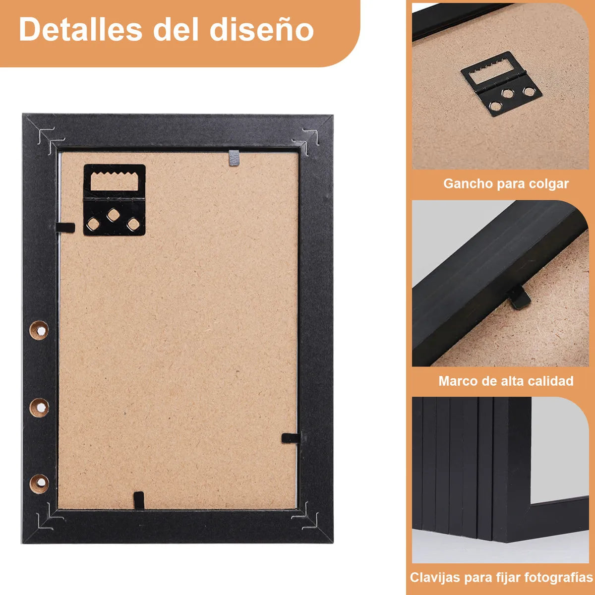 12 piezas Marco De Fotos Marcos Cuadros Decorativos Retrato 4x6" Regalos de Navidad Regalos de Cumpleaños Regalos de Aniversario