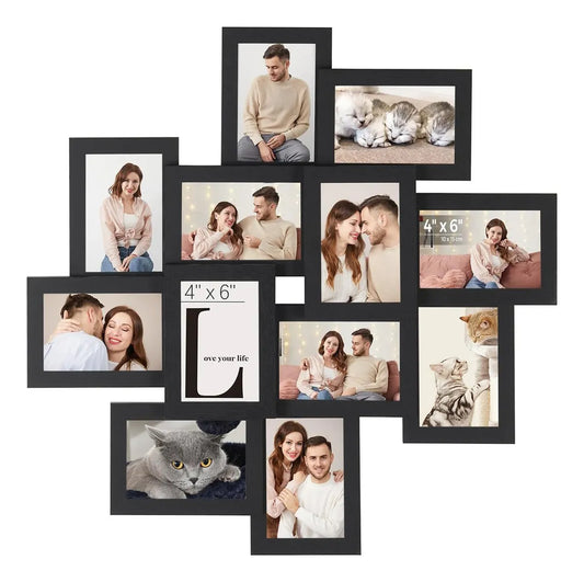 12 Piezas Marco De Fotos Marcos Cuadros Decorativos Retrato