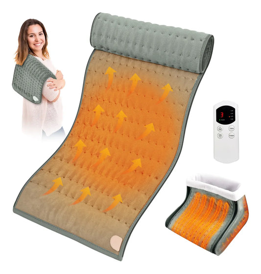 Almohadilla Termica Cojin Termico Electrico 6 Niveles Temp