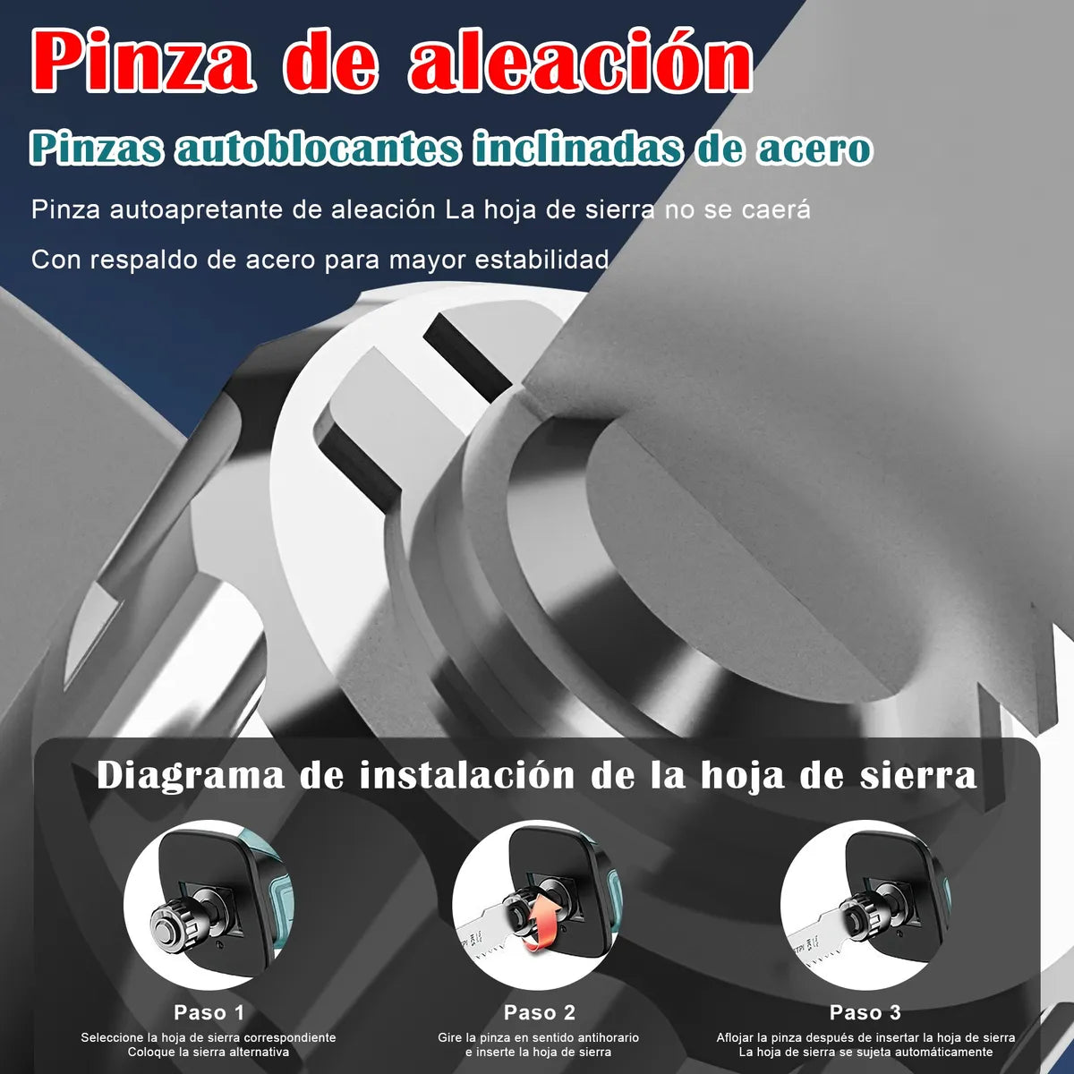 Sierra Eléctrica Recíproca Sable Inalámbrica Con 2 Baterías