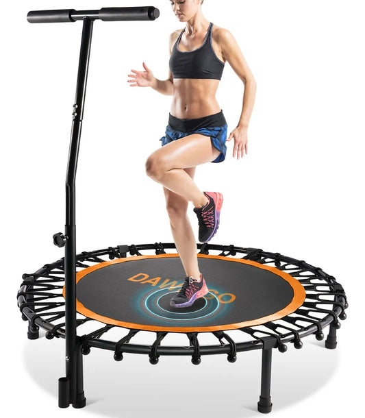 Trampolín Aeróbico Brincolín Fitness Ejercicio Ajustable T