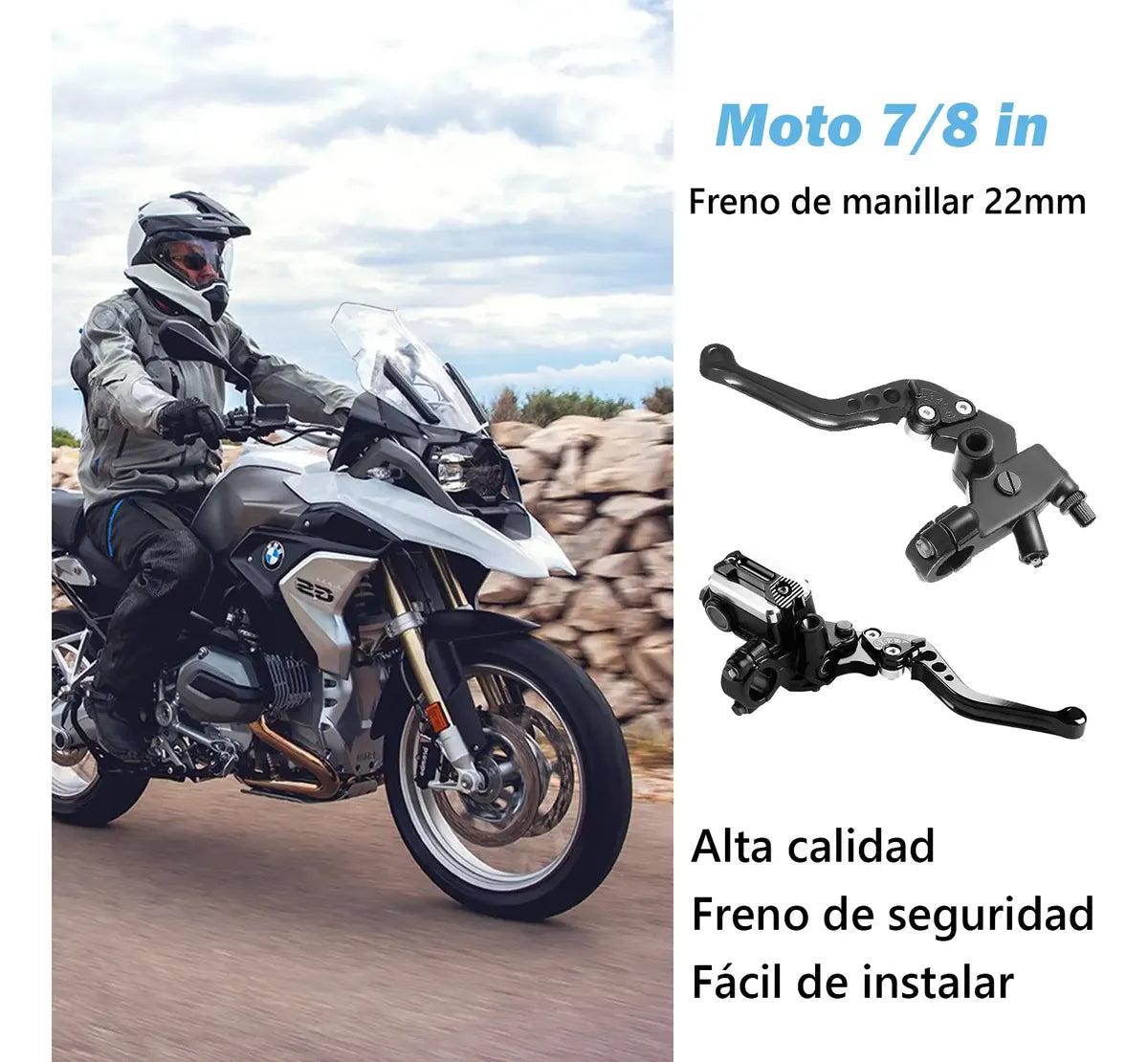 Palancas De Embrague Y Freno Universales 22mm Bomba De Freno