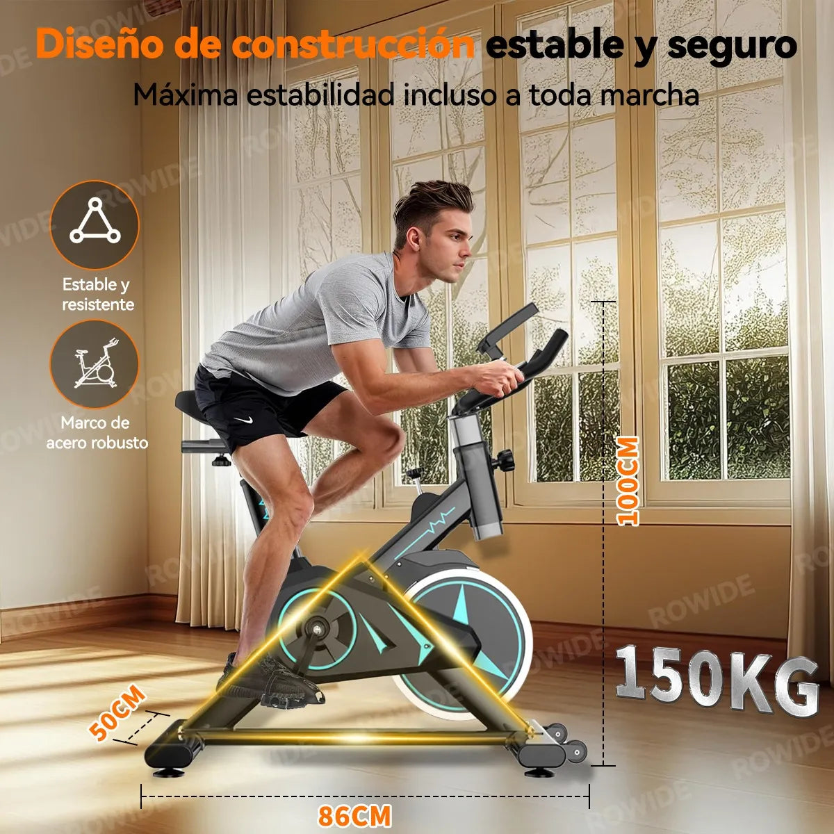 Bicicleta Estacionaria Bicicleta Spinning Para Ejercicio